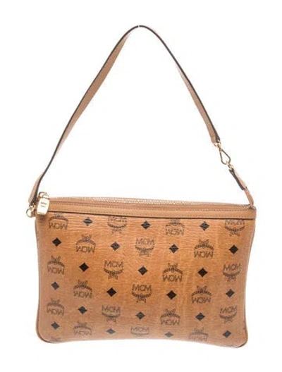 Pre-owned Mcm Shoulder Bag In Brown