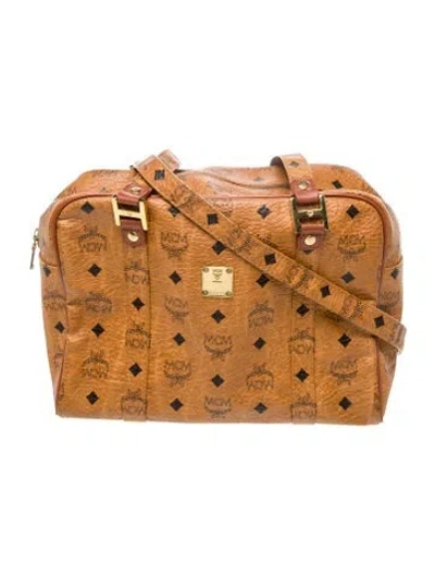 Pre-owned Mcm Shoulder Bag In Brown