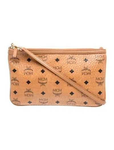 Pre-owned Mcm Shoulder Bag In Brown