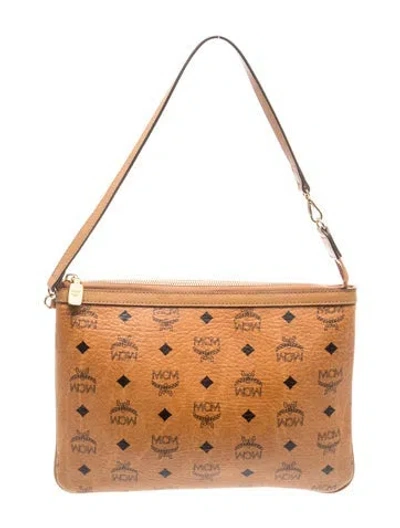 Pre-owned Mcm Shoulder Bag In Brown