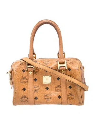 Pre-owned Mcm Shoulder Bag In Brown