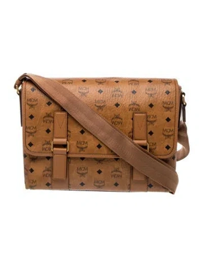 Pre-owned Mcm Shoulder Bag In Brown