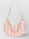 Mcm Shoulder Bag Canvas Chain Strap