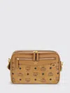 Mcm Diamond Vi Crossbody Bag In Visetos Cognac In Brown