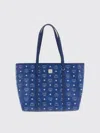 Mcm Liz Large Tote Bag In Blue