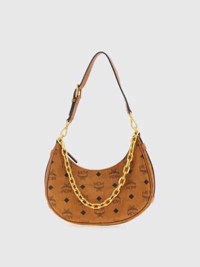 MCM SHOULDER BAG MCM WOMAN COLOR BROWN,H31794032