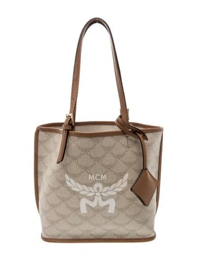 Pre-owned Mcm Shoulder Bag In Neutral