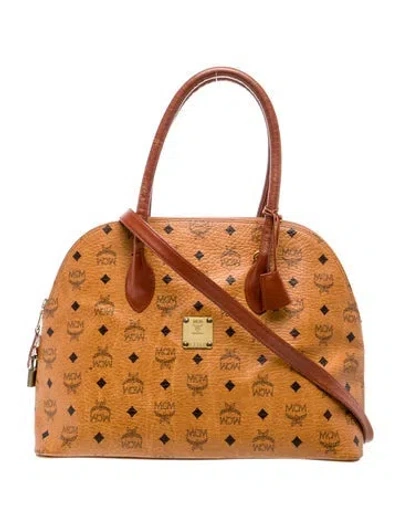 Pre-owned Mcm Shoulder Bag Vintage In Brown