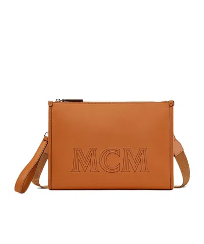 Mcm Shoulder Bag/cross-body Bag In Brown