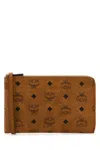 Mcm Printed Canvas Crossbody Bag
