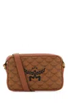 Mcm Himmel Logo Printed Small Shoulder Bag In Printed