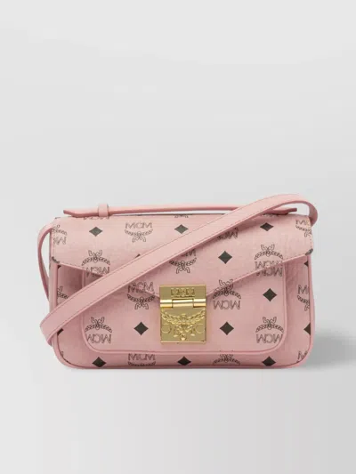 Mcm Shoulder Bags With Adjustable Strap And Gold-tone Hardware