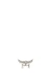 Mcm Silver Metal Laurel Hair Clip In Sv