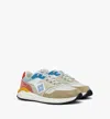 Mcm Skywander Lo Sneakers In Calf Leather In Multi
