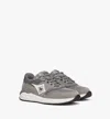 Mcm Skywander Lo Sneakers In Calf Suede And Leather In Ice Grey