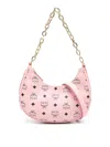 Mcm Chain Strap Shoulder Bag In Nude
