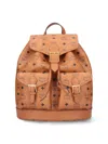 Mcm Small Backpack "aren" In Brown