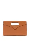 Mcm Small Diamond Tote Bag In Brown