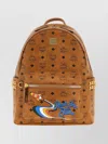 Mcm Small Medium Backpack With Front Pocket And Straps
