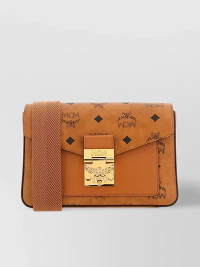 Mcm Small Millie Crossbody Bag In Printed Canvas