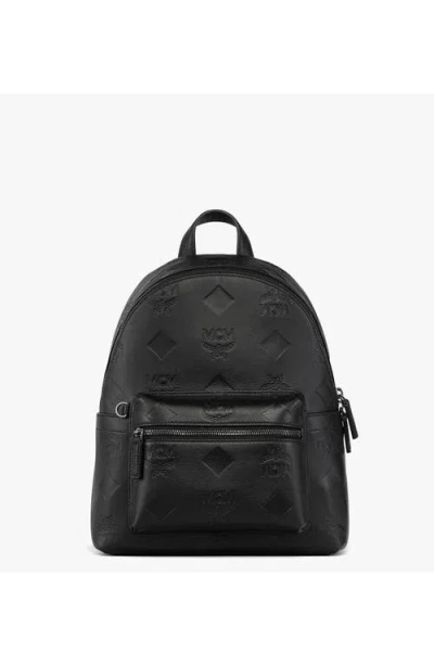Mcm Small Stark Backpack In Red