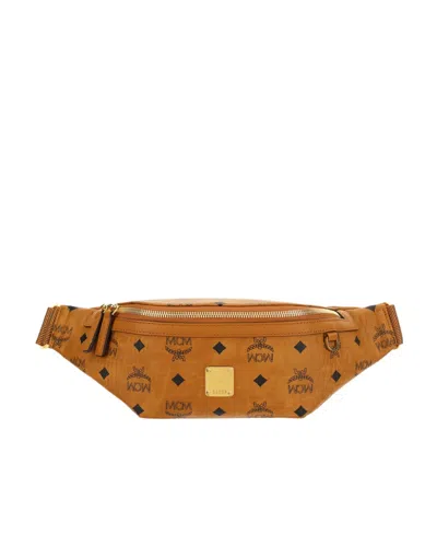 Mcm Small Visetos Fursten Bag In Brown