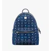 Mcm Small-medium Stark Side Studs Backpack In Visetos