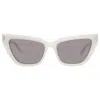Mcm Smoke Butterfly Ladies Sunglasses Mw0010 21a 54 In Neutral