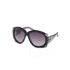 Mcm Smoke Gradient Oval Unisex Sunglasses Mw0005 05b 61 In Black