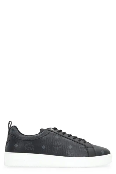 Mcm Sneakers Neo Terrain Lo In Visetos In Black
