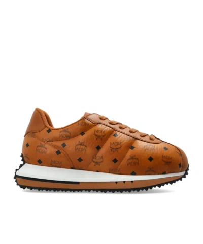 Mcm Sports Shoes With Monogram In Multi
