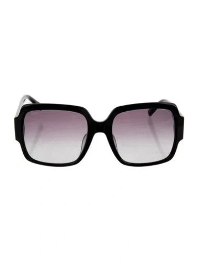 Pre-owned Mcm Square Gradient Sunglasses In Black