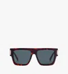 Mcm Square Sunglasses In Dark Havana