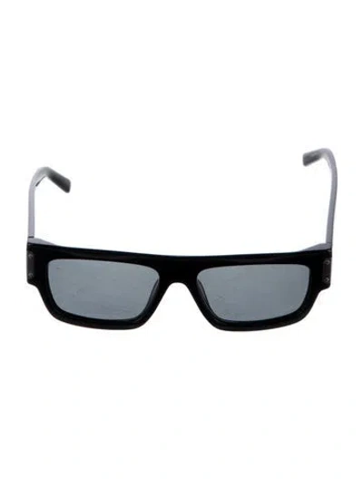 Pre-owned Mcm Square Tinted Sunglasses In Black
