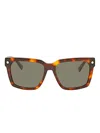 Mcm Square Tortoiseshell Sunglasses In Brown