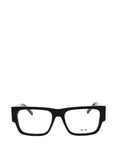 Mcm Square-frame Glasses In Black