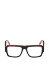 Mcm Square-frame Glasses In Blue