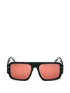 Mcm Square-frame Sunglasses In Black