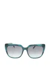 Mcm Square-frame Sunglasses In Blue
