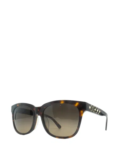 Mcm Square-frame Sunglasses In Brown