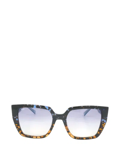 Mcm Square-frame Sunglasses In Multi
