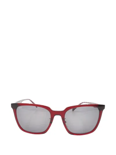 Mcm Square-frame Sunglasses In Red