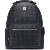 Mcm Stark 40 Visetos Backpack In Black