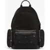 Mcm Medium Stark Backpack In Black