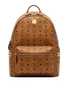 Mcm Stark Backpack In Brown
