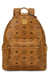 Mcm Stark Backpack In Brown