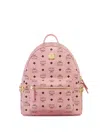 Mcm Mini Stark Side Studs Backpack In Pink
