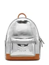 Mcm Stark Leather Backpack Small In Multi