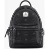 Mcm Stark Bebe Boo Side Studs Backpack In Black