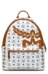 Mcm Stark Mega Lauel Vi Backpack In White